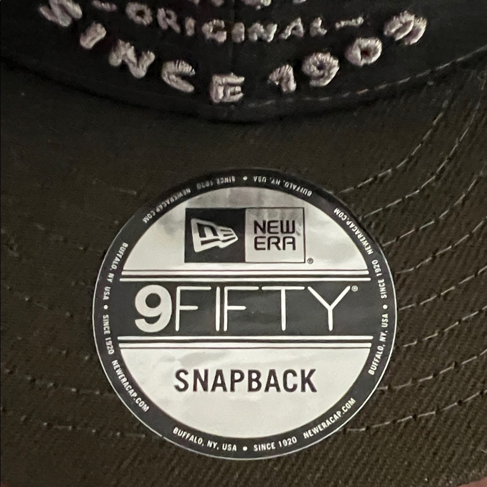 Harley-Davidson Genuine Motorcycles Snapback Hat in Black / New w tags - Picture 2 of 4